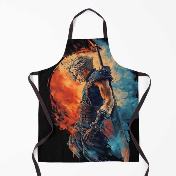 Item preview, Cloud Strife FF7 Final Fantasy Art Design designed and sold by Senpaiwaves.