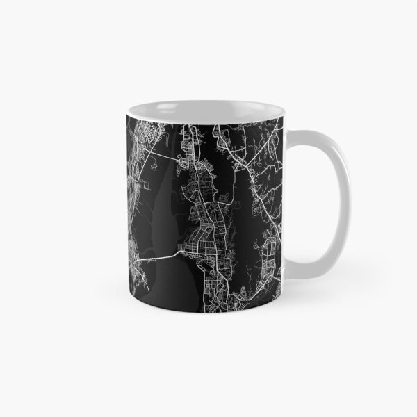 Item preview, Mumbai City Map of India - Full Moon designed and sold by deMAP.