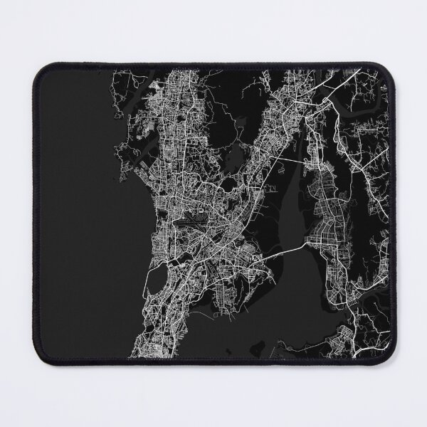 Item preview, Mumbai City Map of India - Full Moon designed and sold by deMAP.