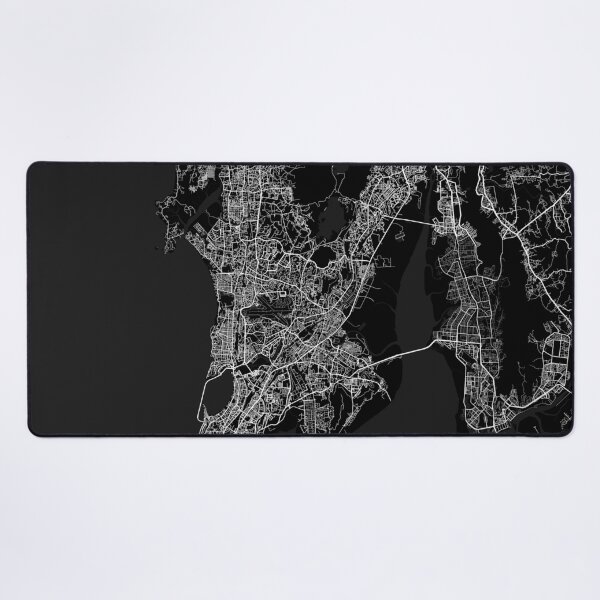 Item preview, Mumbai City Map of India - Full Moon designed and sold by deMAP.