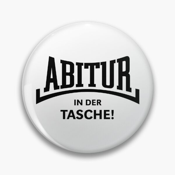 Item preview, Abitur – In Your Pocket! (Abiturient / Abi / Concave / Black) designed and sold by MrFaulbaum.