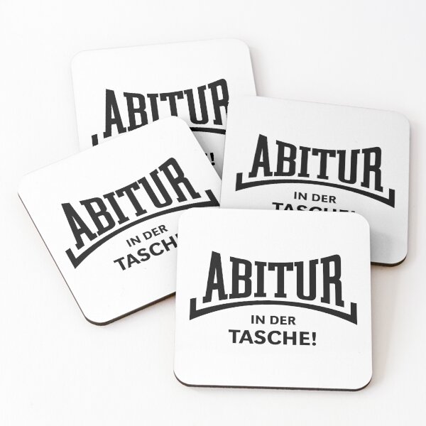 Item preview, Abitur – In Your Pocket! (Abiturient / Abi / Concave / Black) designed and sold by MrFaulbaum.