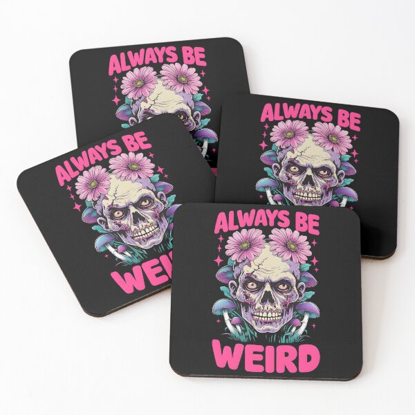 Item preview, Zombie - Always Be Weird - Psychedelic Undead designed and sold by NightTimeJ.