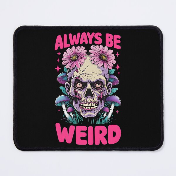 Item preview, Zombie - Always Be Weird - Psychedelic Undead designed and sold by NightTimeJ.