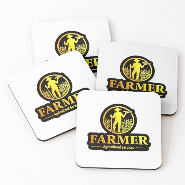 Item preview, Farmer - Embossed Gold Design Celebrating Hard Work and Earth Wisdom designed and sold by Digital Dreams Arts.