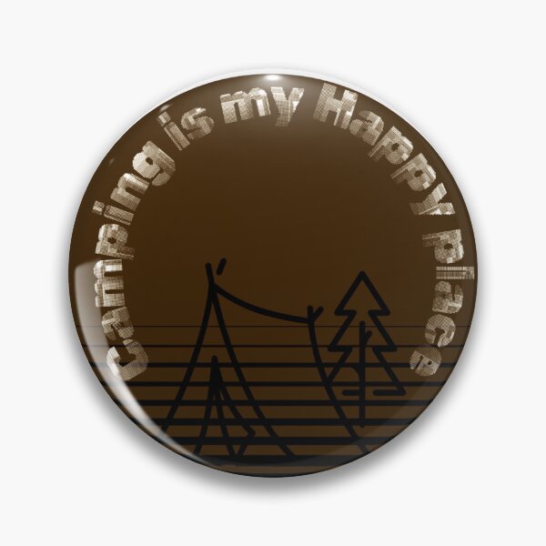 Item preview, Camping Is My Happy Place Camping Quotes designed and sold by MsArtyCrafts.