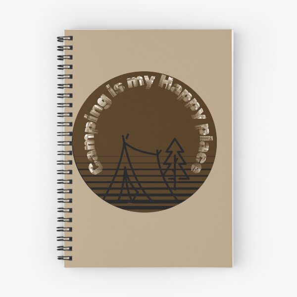 Item preview, Camping Is My Happy Place Camping Quotes designed and sold by MsArtyCrafts.