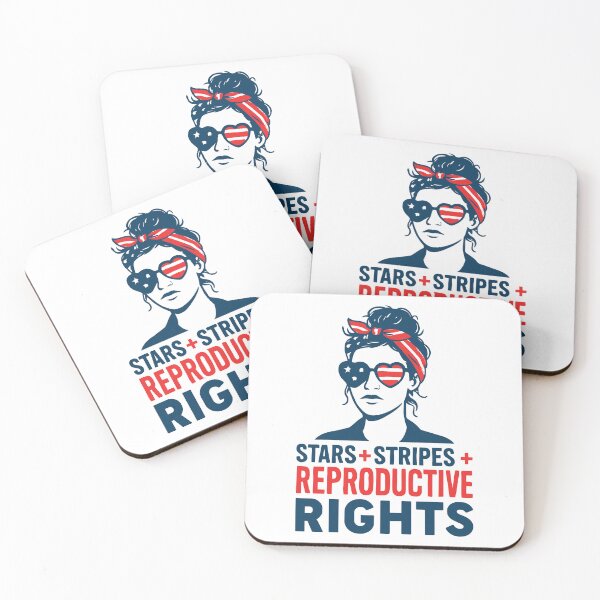 Item preview, Stars Stripes and Reproductive Rights | 4th of July Feminist designed and sold by tmerchtrends.