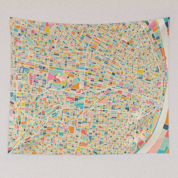 Item preview, ST LOUIS CITY STREET MAP designed and sold by JazzberryBlue.