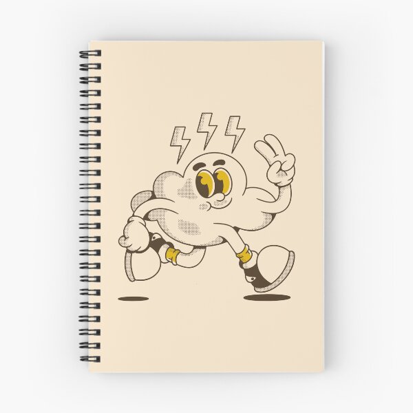 Item preview, Energetic Cloud Character with Lightning and Peace Sign designed and sold by adipra.