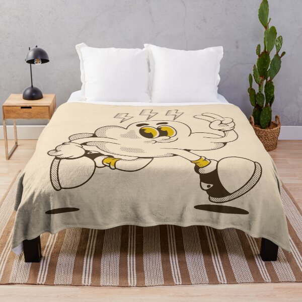 Item preview, Energetic Cloud Character with Lightning and Peace Sign designed and sold by adipra.