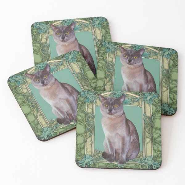 Item preview, Harvey lilac Burmese Cat designed and sold by Elizabeth Llewellyn.