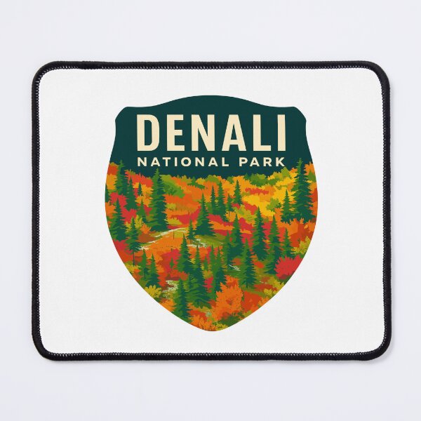 Item preview, Denali National Park Retro Mountain Wilderness Sticker designed and sold by Ismeal Von.