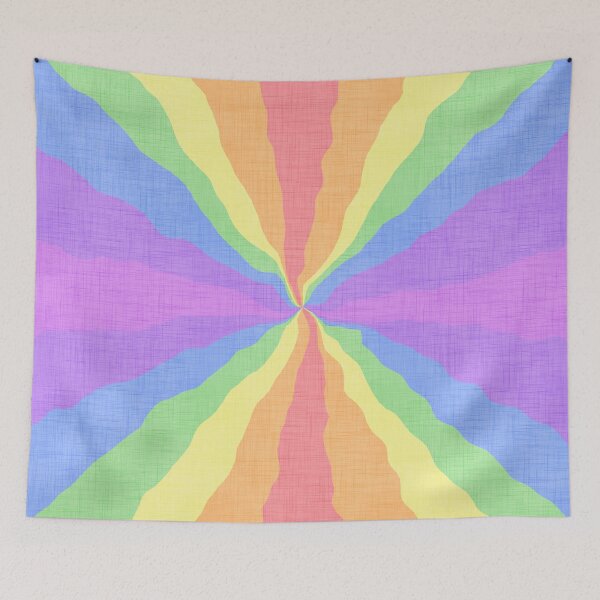 Item preview, Wavy Rainbow Vortex designed and sold by QuestingPixel.