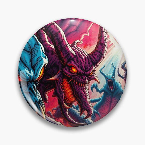 Item preview, The Denizen Demons of Hell a Hellscape cool design designed and sold by Vintage Designs +.