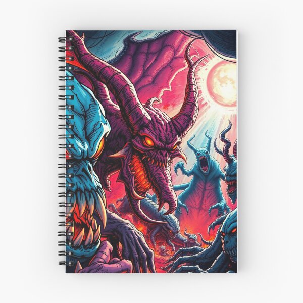 Item preview, The Denizen Demons of Hell a Hellscape cool design designed and sold by Vintage Designs +.