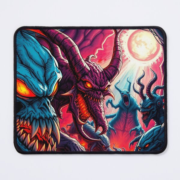 Item preview, The Denizen Demons of Hell a Hellscape cool design designed and sold by Vintage Designs +.