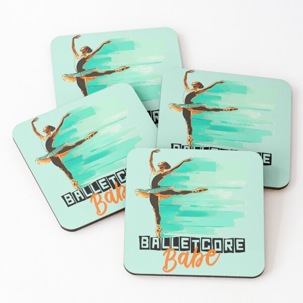 Item preview, Balletcore Babe – Elegant Ballerina Fashion Illustration designed and sold by aperiq.