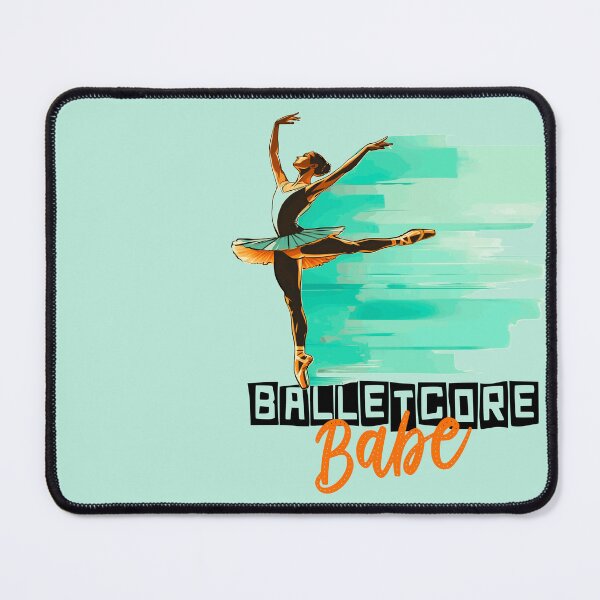 Item preview, Balletcore Babe – Elegant Ballerina Fashion Illustration designed and sold by aperiq.