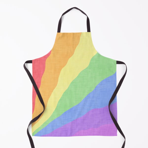 Item preview, Wavy Rainbow Stripes designed and sold by QuestingPixel.