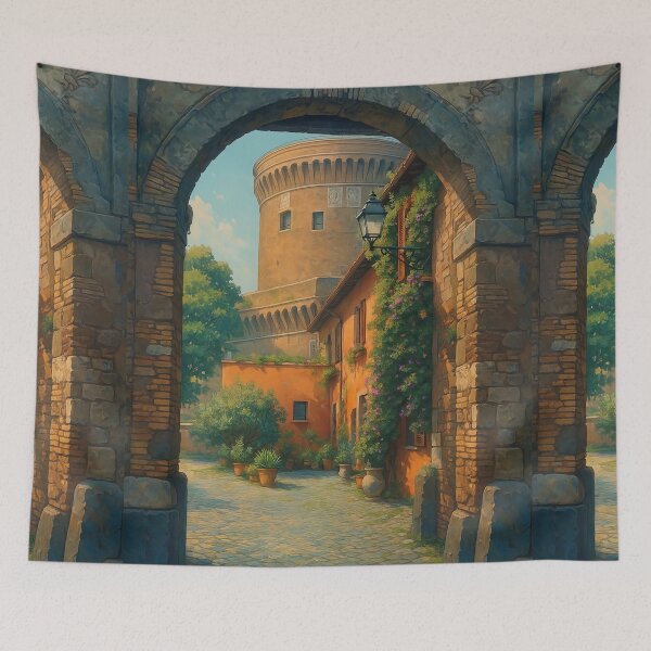 Item preview, Ancient Roman Arch of Ostia Antica designed and sold by KAI-Studio.