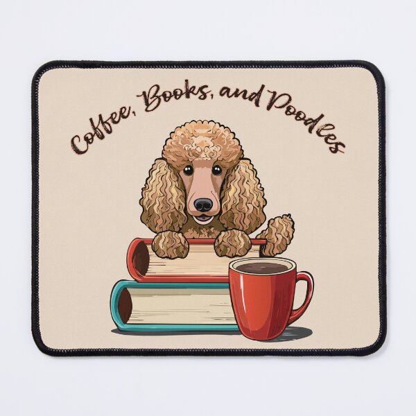 Item preview, Coffee, Books, and Poodles designed and sold by ScribbL-ScrabbL.