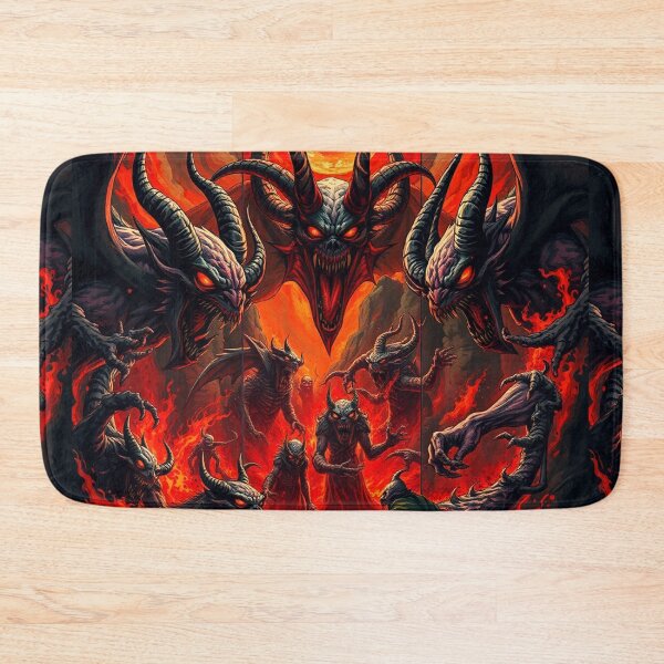 Item preview,  The Denizen Demons of Hell a Hellscape cool design designed and sold by Vintage Designs +.