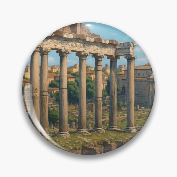 Item preview, Ancient Rome Temple of Saturn at Roman Forum designed and sold by KAI-Studio.