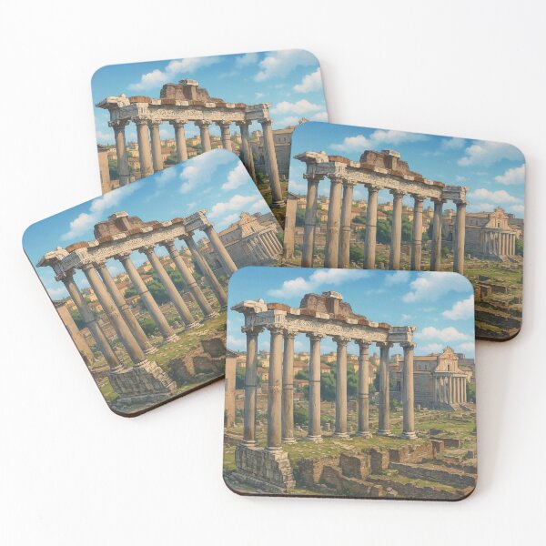 Item preview, Ancient Rome Temple of Saturn at Roman Forum designed and sold by KAI-Studio.