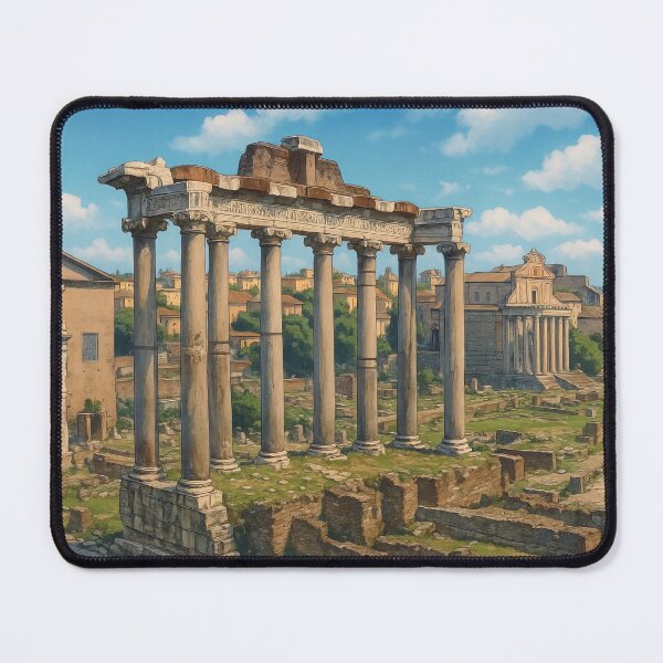 Item preview, Ancient Rome Temple of Saturn at Roman Forum designed and sold by KAI-Studio.
