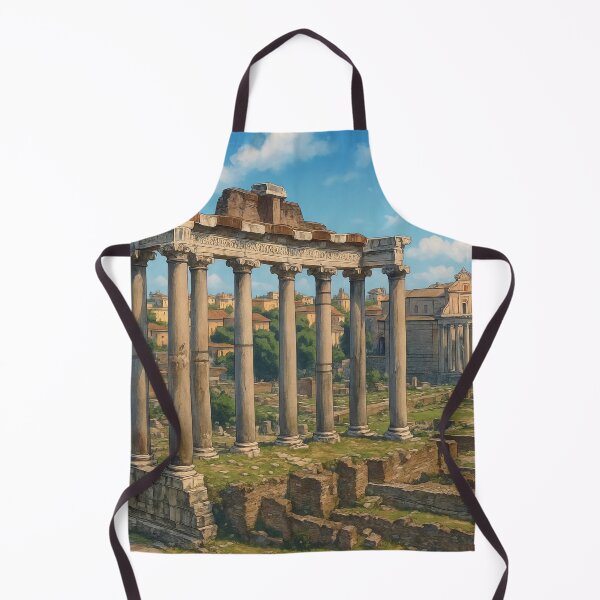 Item preview, Ancient Rome Temple of Saturn at Roman Forum designed and sold by KAI-Studio.