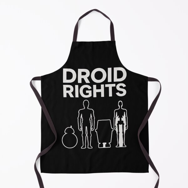Item preview, Droid Rights Funny Sci-Fi Parody Design designed and sold by Retr0Tshirts.