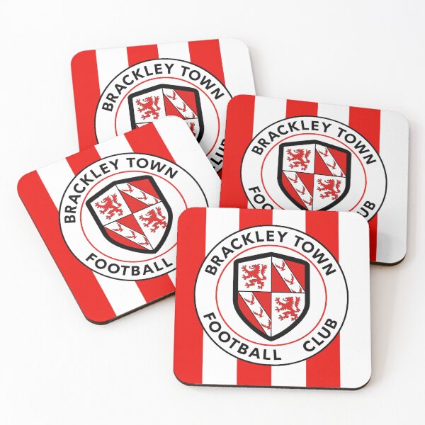 Item preview, Brackley Town FC Crest Poster – Non-League Football Art designed and sold by Final Whistle Art.