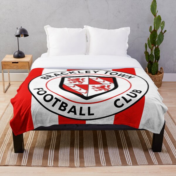 Item preview, Brackley Town FC Crest Poster – Non-League Football Art designed and sold by Final Whistle Art.