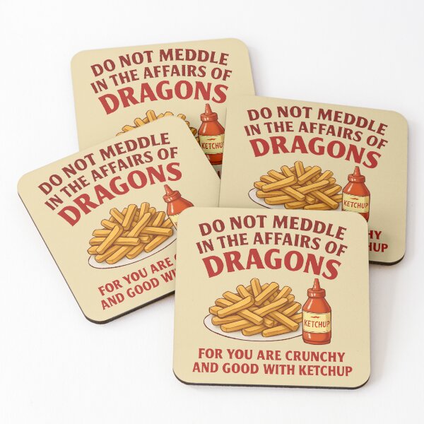 Item preview, Do not meddle with dragons designed and sold by KourtlyKitty.