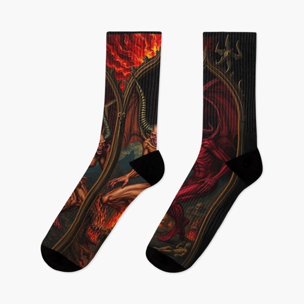Item preview,  The Denizen Demons of Hell a Hellscape cool design designed and sold by Vintage Designs +.