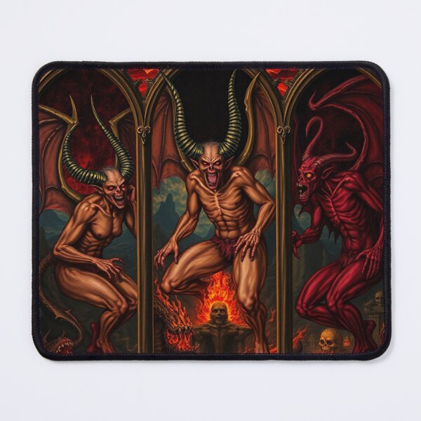 Item preview, The Denizen Demons of Hell a Hellscape cool design designed and sold by Vintage Designs +.