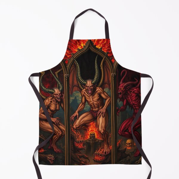 Item preview,  The Denizen Demons of Hell a Hellscape cool design designed and sold by Vintage Designs +.