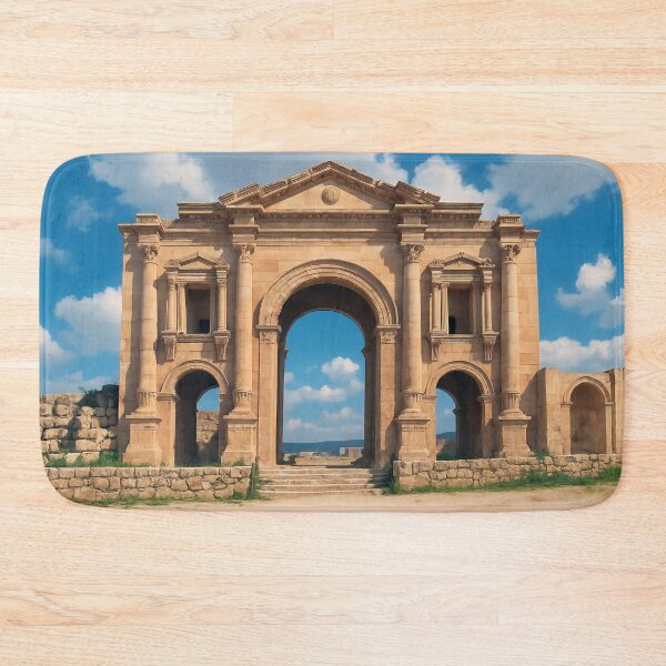 Item preview, Rome Arch of Hadrian at Jerash Jordan designed and sold by KAI-Studio.