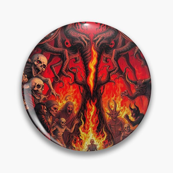 Item preview,  The Denizen Demons of Hell a Hellscape cool design designed and sold by Vintage Designs +.
