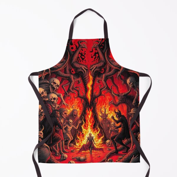 Item preview,  The Denizen Demons of Hell a Hellscape cool design designed and sold by Vintage Designs +.