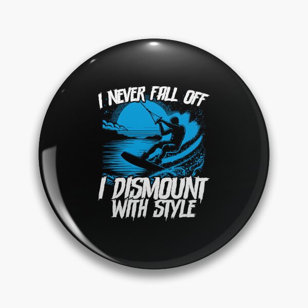 Item preview, Wakeboarder Wakesurfing I Never Fall Wakesurfer Wakeboarding designed and sold by melomedia.