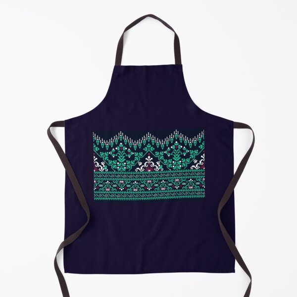 Item preview, Green Floral Ethnic Pixel Pattern Design designed and sold by MNX.