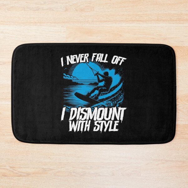Item preview, Wakeboarder Wakesurfing I Never Fall Wakesurfer Wakeboarding designed and sold by melomedia.