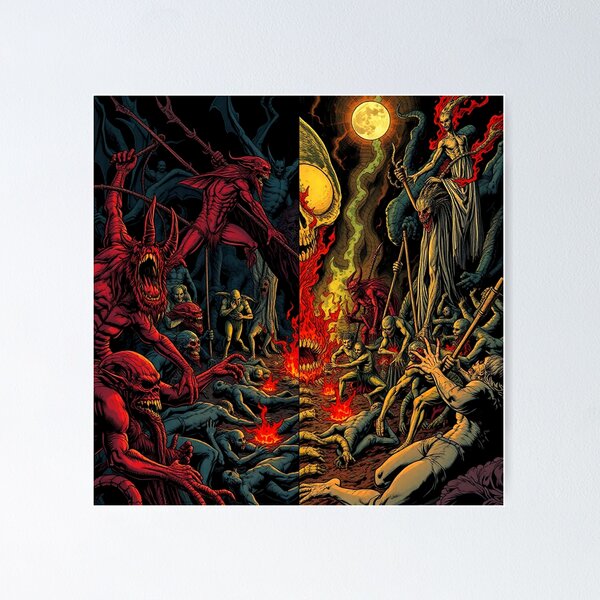 The Denizen Demons of Hell a Hellscape cool design
