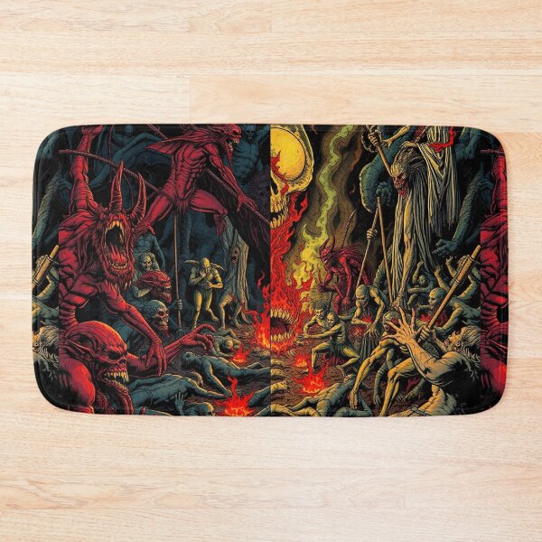 Item preview, The Denizen Demons of Hell a Hellscape cool design designed and sold by Vintage Designs +.