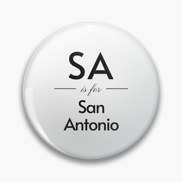 Artikelvorschau, SA steht für San Antonio entworfen und verkauft von ByDesign61.