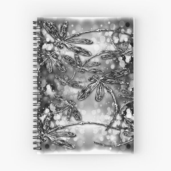 Item preview, Dragonfly Bubbles Black n White designed and sold by lyndseyart.