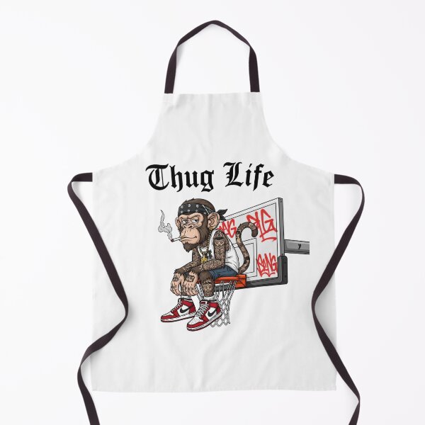 Item preview, Thug, gangster, Chimp, Monkey, funnyfits70, Humor, Funny, retro, vintage, funny quotes, animal humor, designed and sold by FunnyFits70.