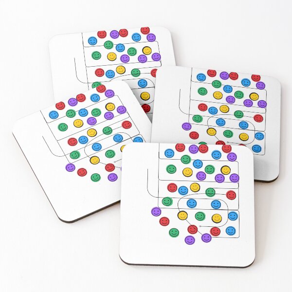 Item preview, Colorful Happy Faces | Vibrant Smiley Design designed and sold by new-day.